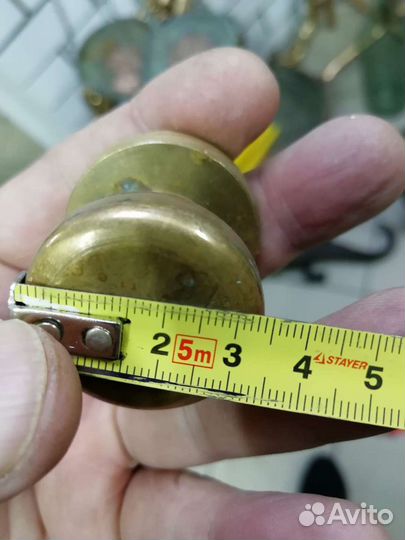 Ручки мебельные винтажные. бронза