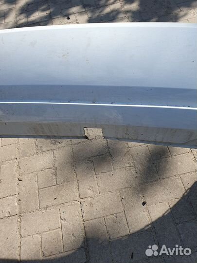 Бампер задний Фольксваген поло седан дорестайлинг