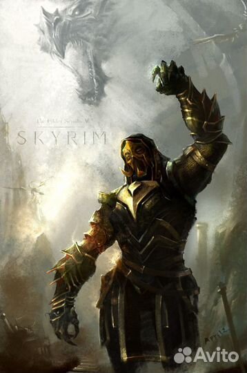 Маска вождя жрецов Конарика Skyrim
