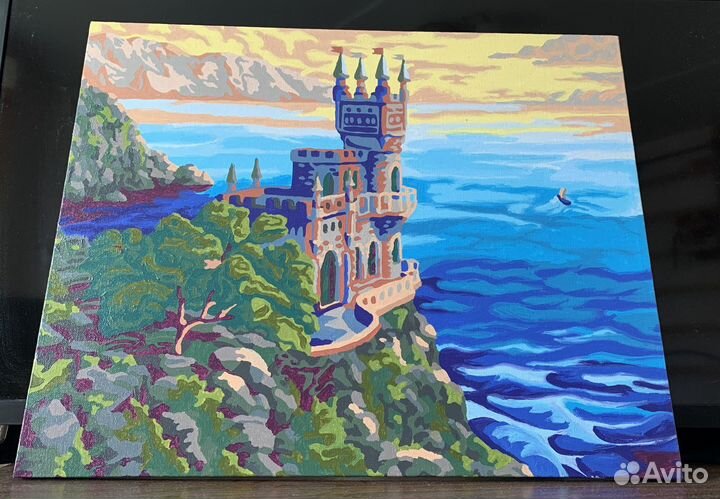 Картина по номерам готовая