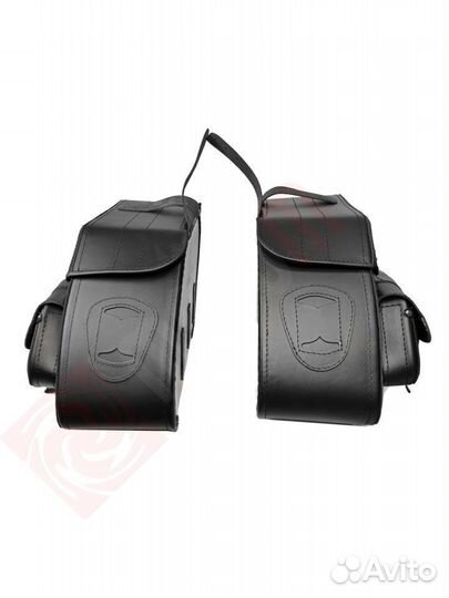 Боковые кожаные кофры M195 A,B