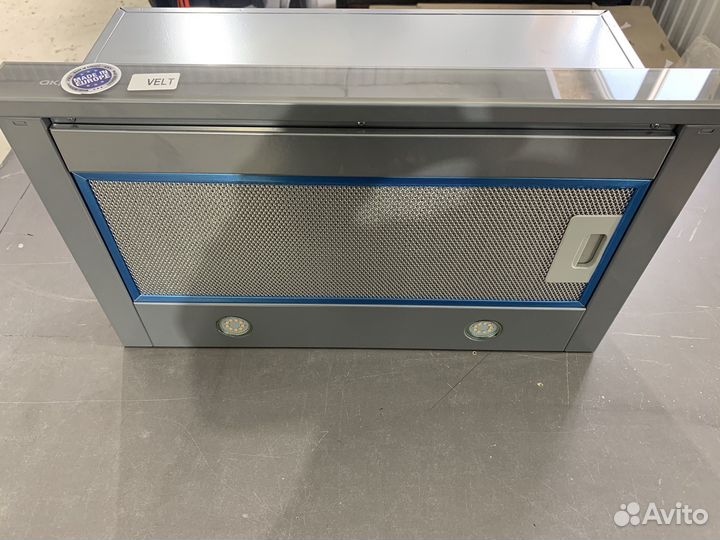 Продам вытяжка слайдер цвет серый ширина 50см