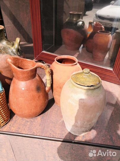 Керамические горшки