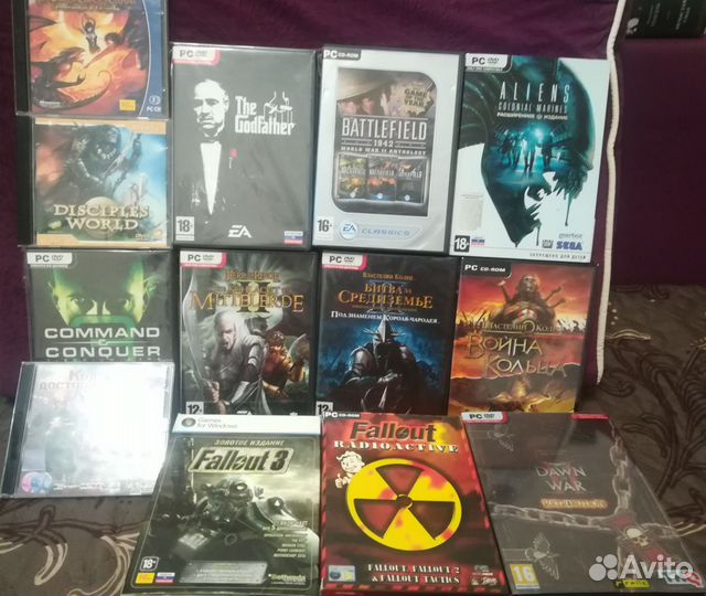 Компьютерные игры Jevel и DVD