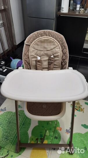 Детский стульчик для кормления happy baby Berny