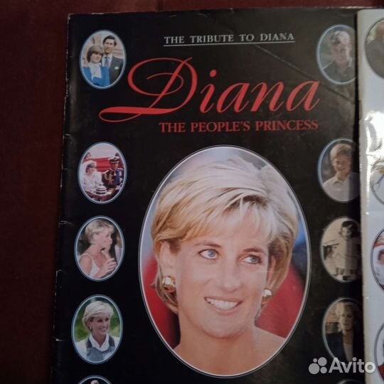 Журнал ок 2 шт памяти принцессы Дианы 1997 г