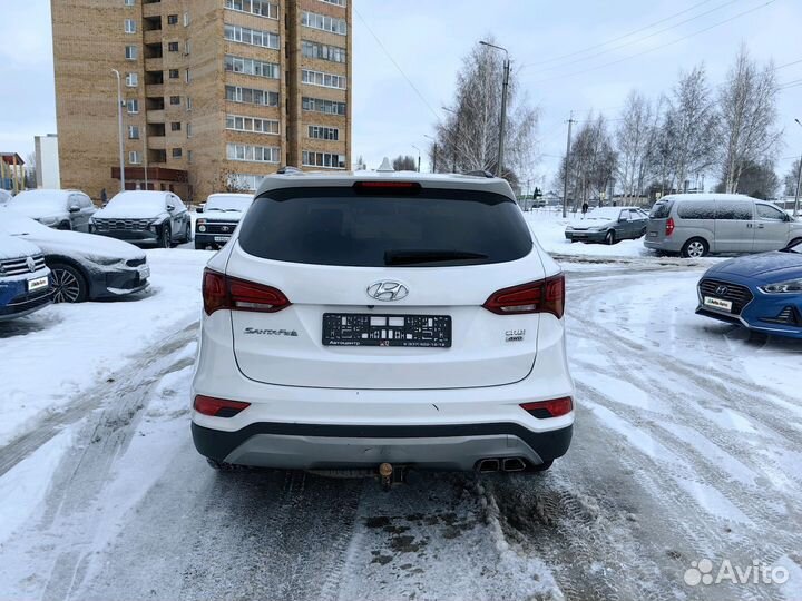 Hyundai Santa Fe 2.2 AT, 2016, 198 000 км