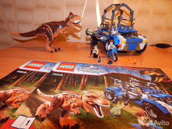 3 набора Lego Jurassic World, оригинал