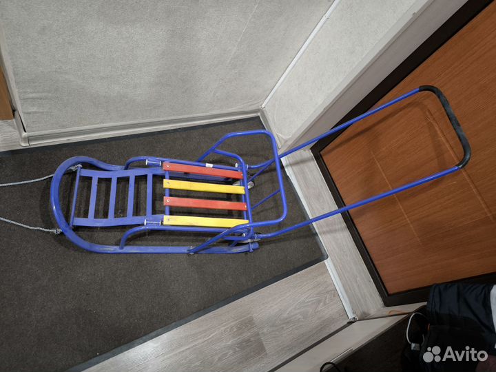 Детские санки с колесами