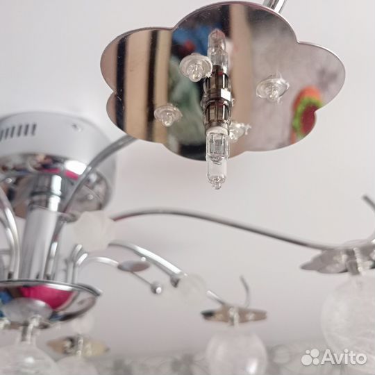 Люстра потолочная бу
