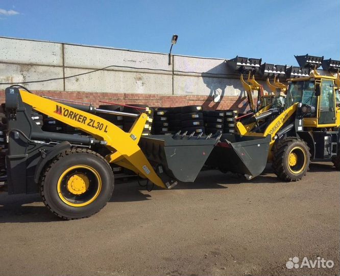 Фронтальный погрузчик Worker ZL30, 2023