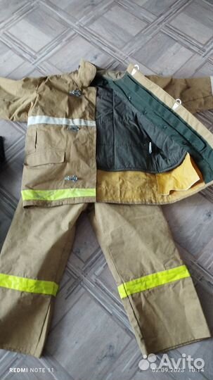 Боевая одежда пожарного