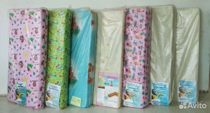 Детские матрацы 120х60 (новые)