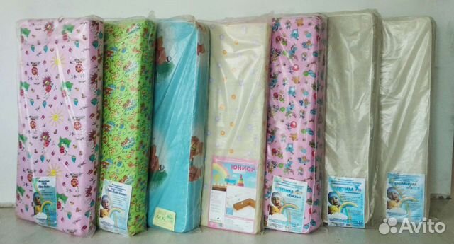Детские матрацы 120х60 (новые)