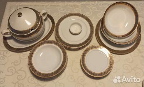 Сервиз столовый на 6 персон Thun Опал