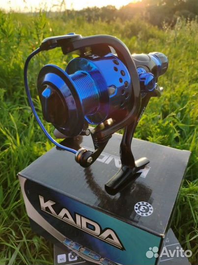 Катушка Kaida HB50 с байтраннером