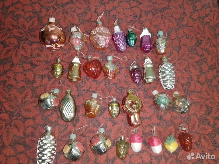 Елочные игрушки СССР