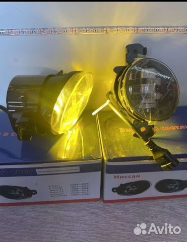 Противотуманные фары на Nissan