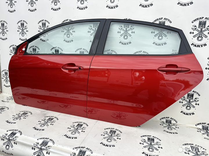 Двери левые Kia Rio 3 б/у Оригинал в сборе