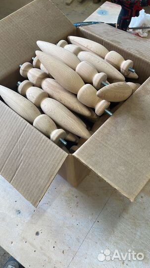 Ножки для мебели деревянные оптом