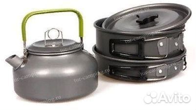 Набор посуды с чайником Coolwalk (DS308)