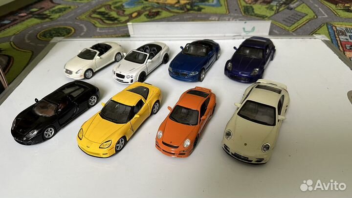 Машинки металлические