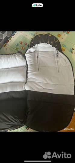 Зимний конверт в коляску