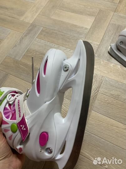 Коньки раздвижные 34-37