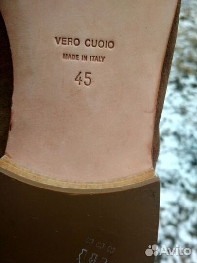 Туфли мужские Италия,замша р/45