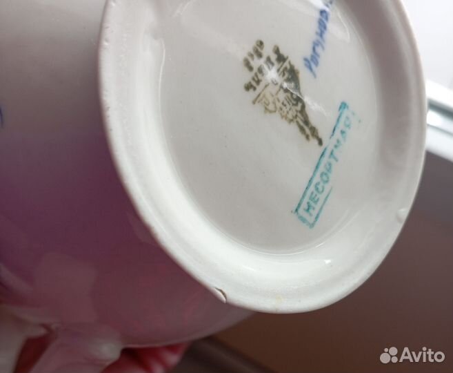 Заварочный чайник гжель СССР