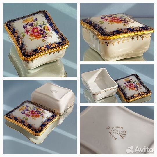 Шкатулка фарфор Германия 