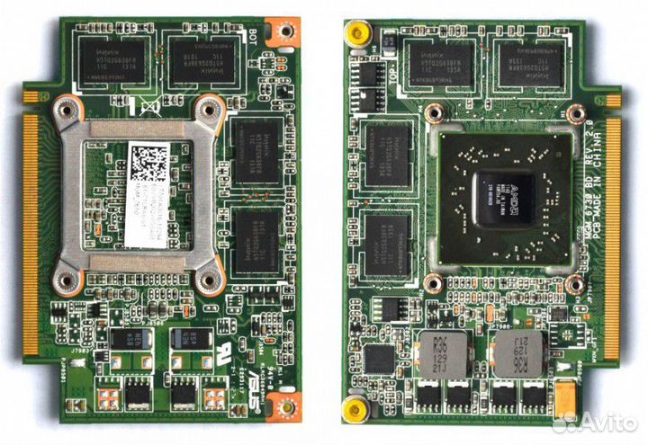 Видеокарты для ноутбуков Asus