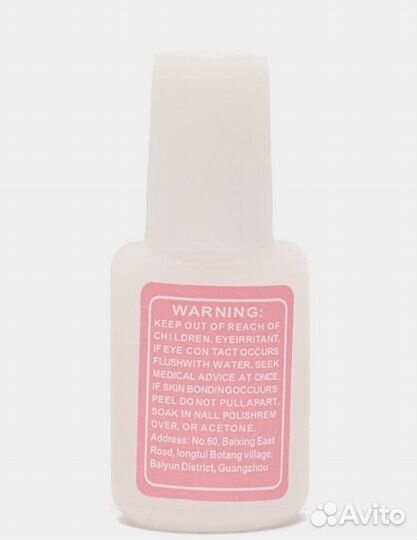 Накладные ногти + клей