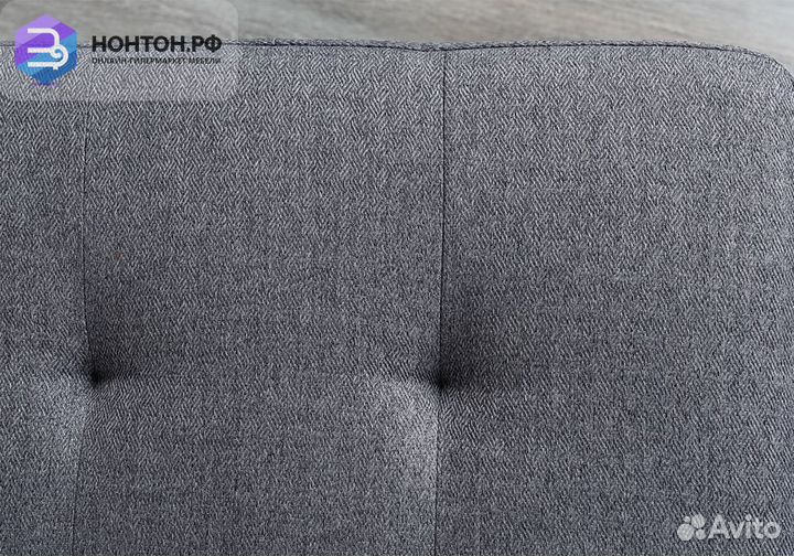 Пуф Гарнет серый