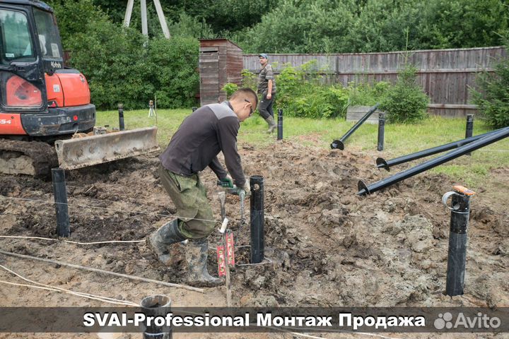Сваи винтовые