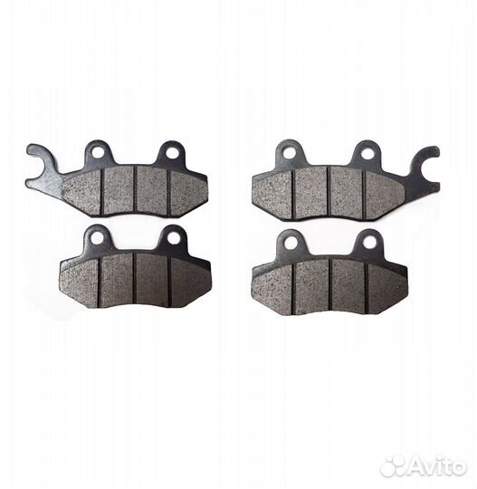 Колодки тормозные к-т передние лев/прав CD-F007