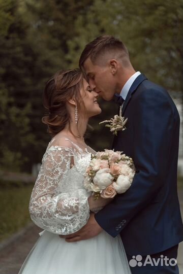 Свадебная фотосессия с макияжем и прической