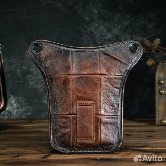 Кожаная, мужская сумка