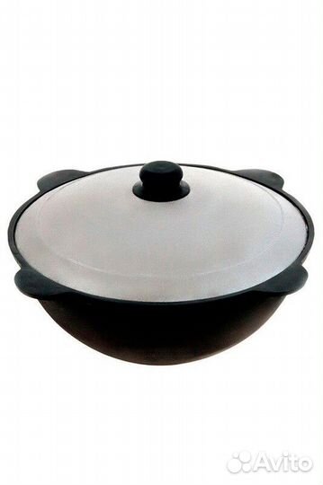 Садж, казан чугунный и алюминиевый несколько видов