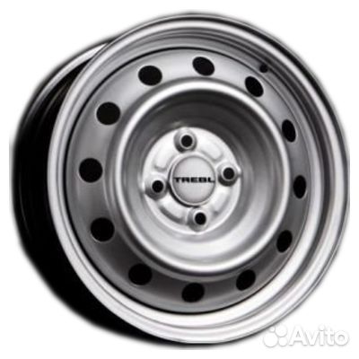 Trebl 6x15/4x100 ET39 D56,6 6445T Silver