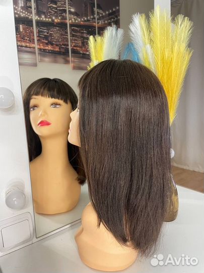 Накладка из натуральных волос