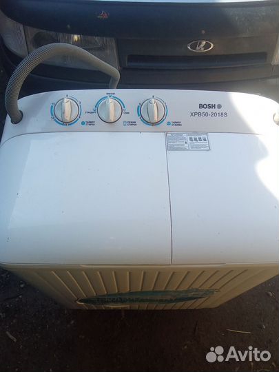 Стиральная машина с отжимом полуавтомат