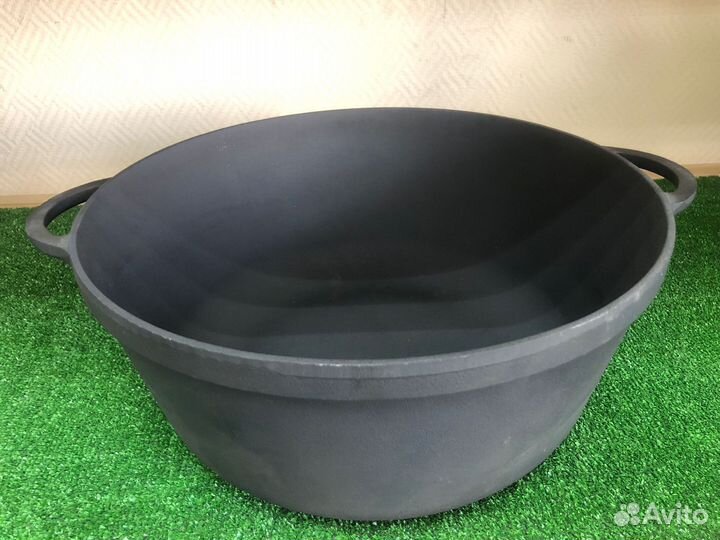Кастрюля чугунная 340*150 10л с/кр ситон
