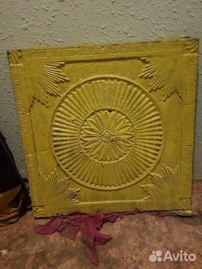 Старые плиты из чугуна