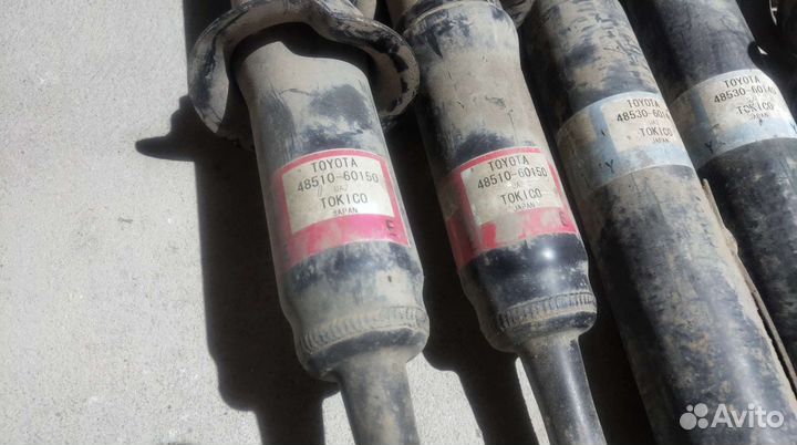 Комплект амортизаторов и пружин на Toyota LC 200