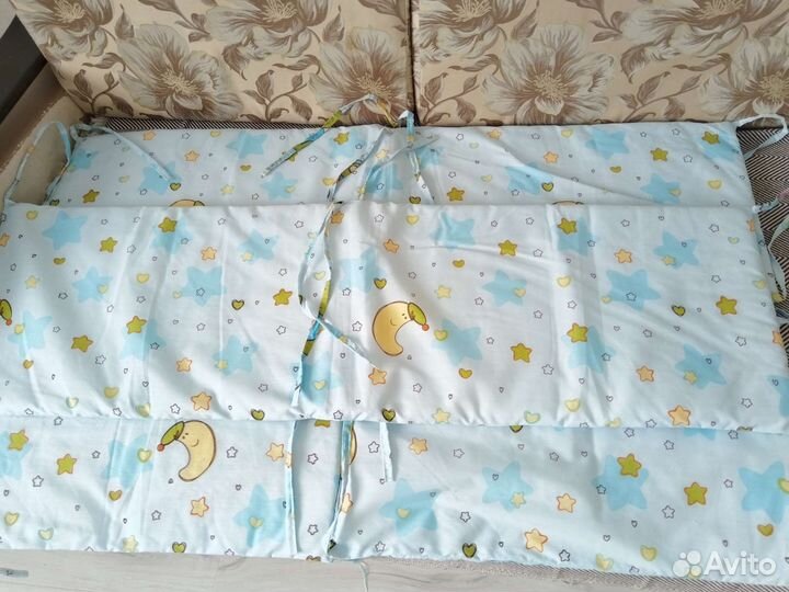 Бортики на детскую кровать