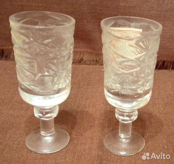 Рюмки, стаканы