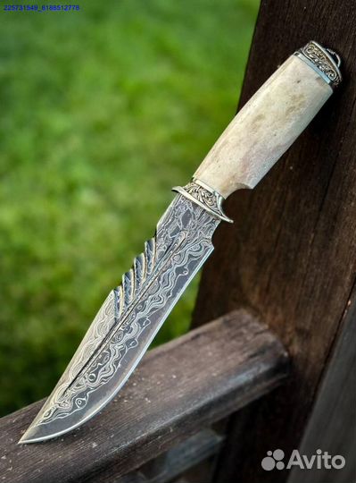 Нож Дамаск рог лося (Арт.37143)
