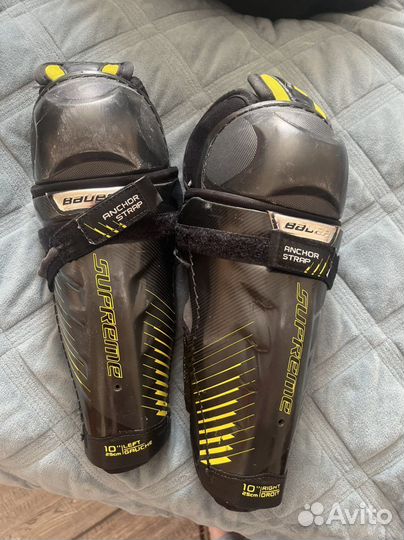 Щитки хоккейные bauer