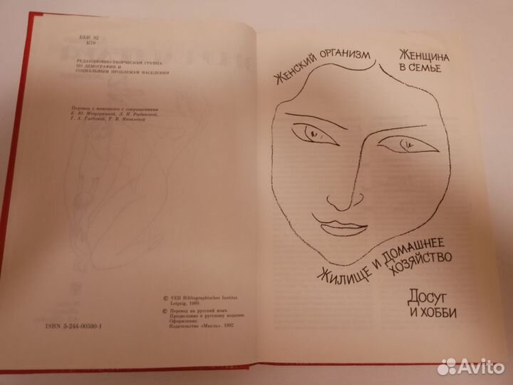 Краткая энциклопедия для женщин. 1993г